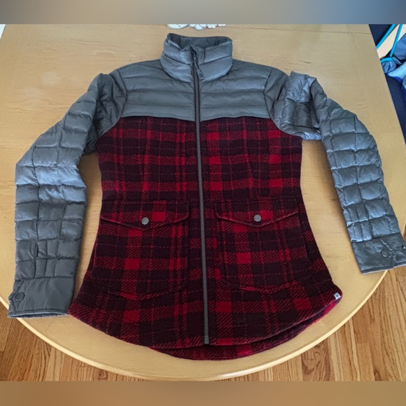 Toad&Co Jackets & Blazers - Toad&Co Red and Gray Plaid Jacket